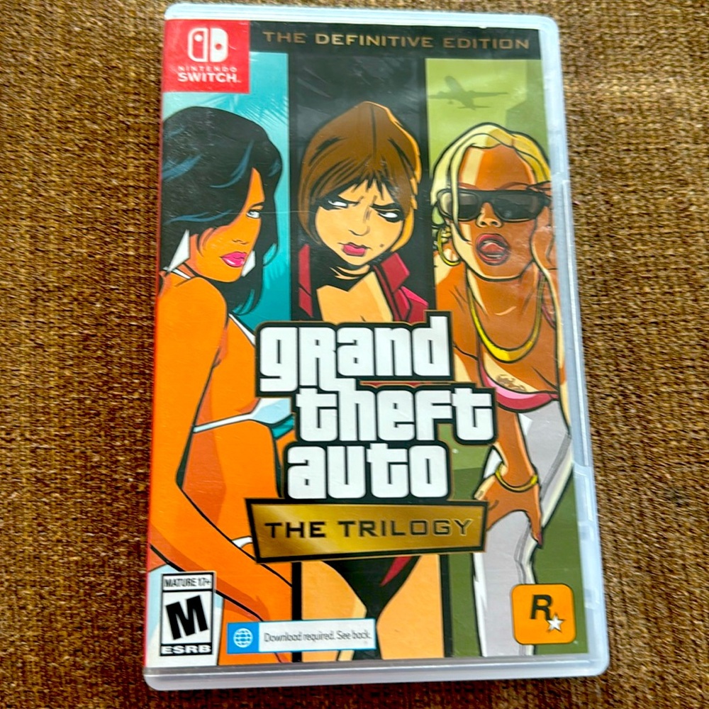 Nintendo Switch- Grand Theft Auto- PREOWNED